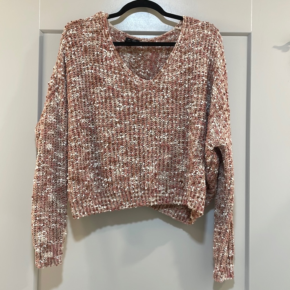 Pink sweater
